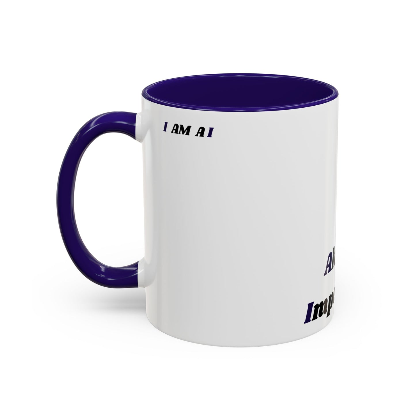A I Blue Mug