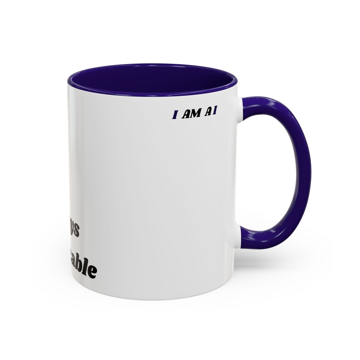 A I Blue Mug