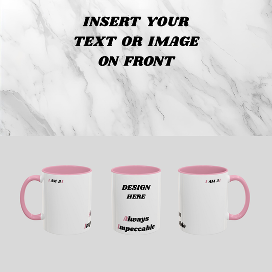 A I Pink Mug