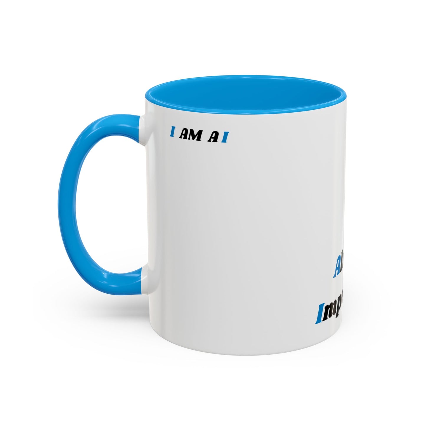 A I Light Blue Mug