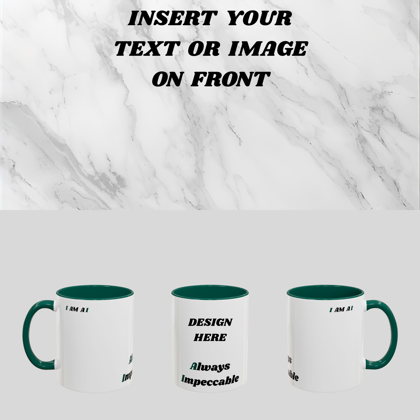 A I Green Mug