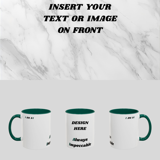 A I Green Mug