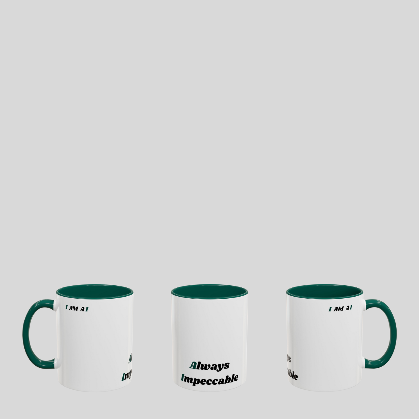 A I Green Mug