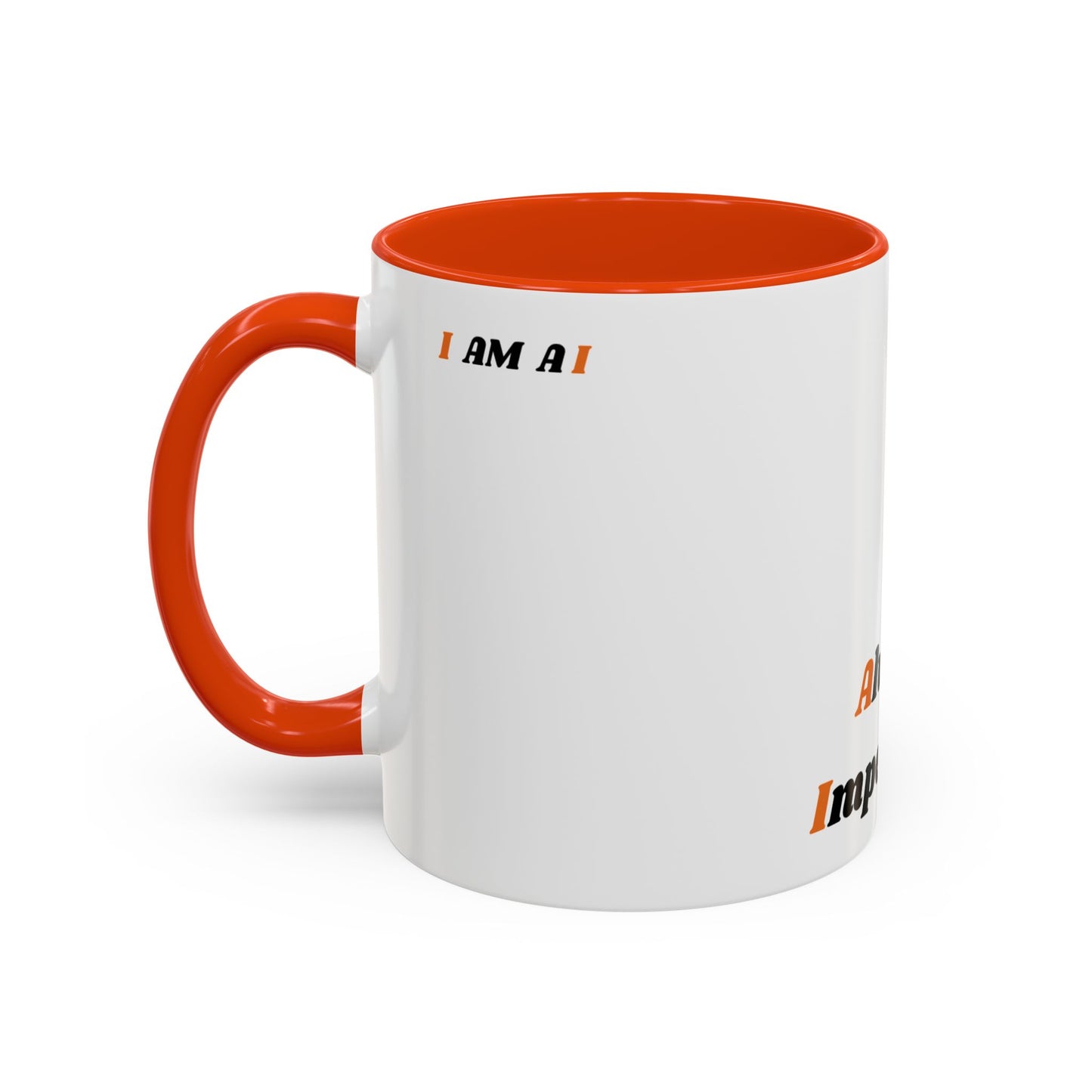 A I Orange Mug