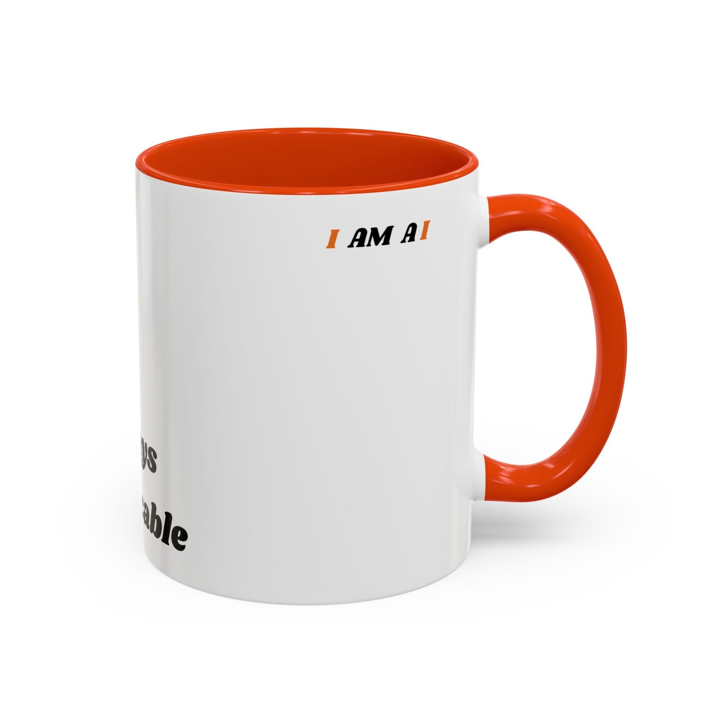 A I Orange Mug