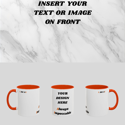 A I Orange Mug